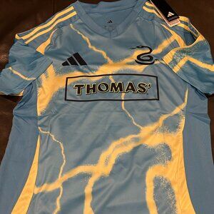 Adidas MLS PHILADELPHIA UNION Men's JERSEY Sz M,L,XL2XL New w tags